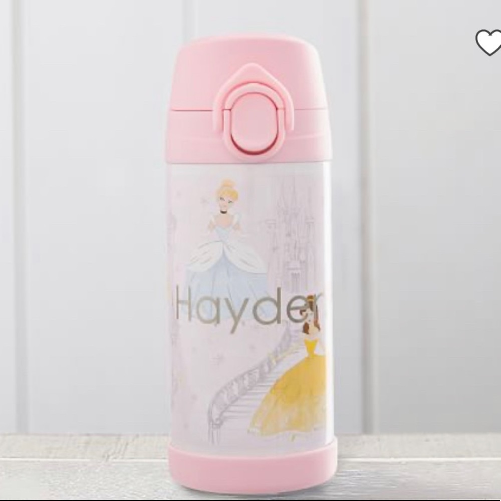 BNWT - Mackenzie Disney Princess Castle Water Bottle 12oz